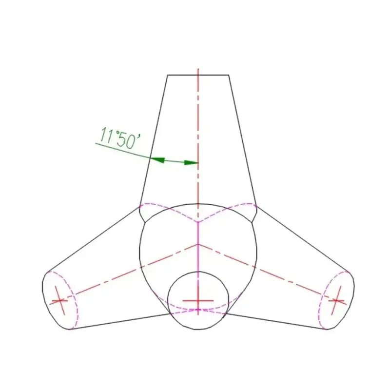 Tetrapod-muotti/muotti